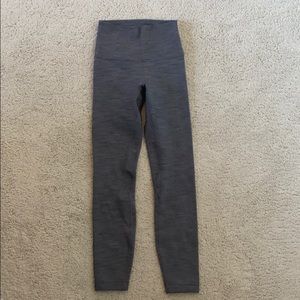 Lululemon heathered grey leggings